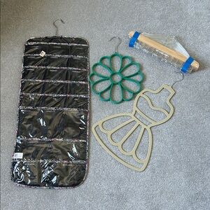 Scarf, Jewelry and Belt Organizers